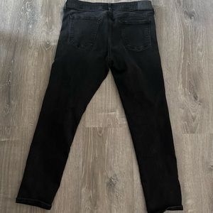 Men’s express black jeans skinny stretch